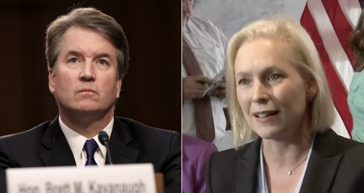 Gillibrand Implies Kavanaugh’s Guilt Because an ‘Innocent Person’ Would Ask For an FBI Investigation
