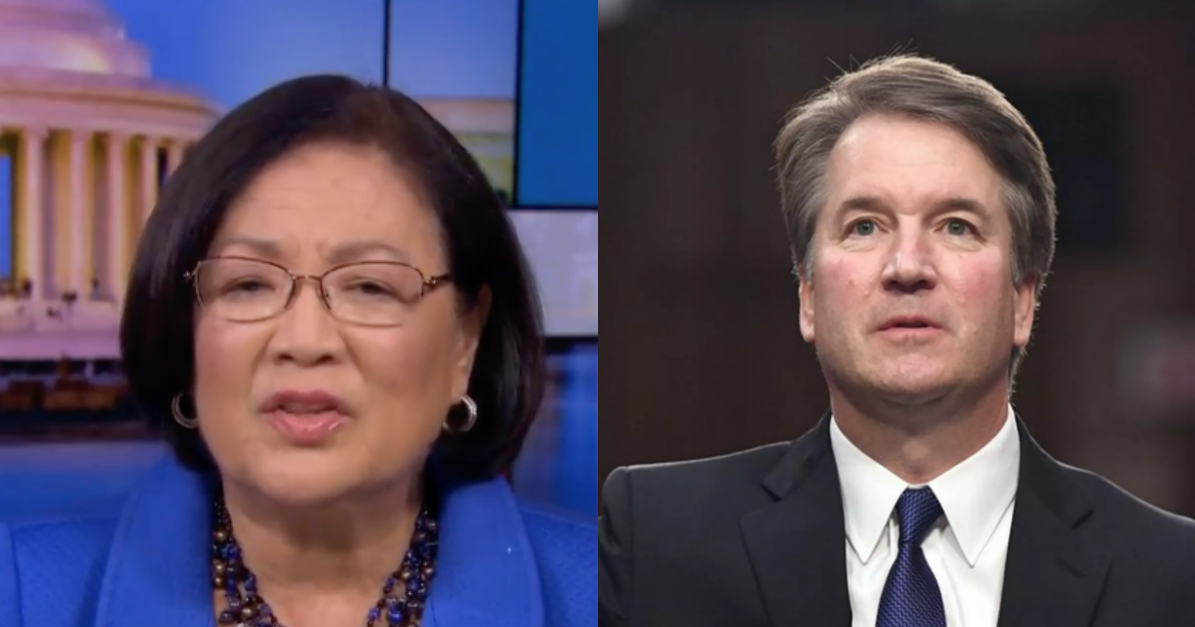 Hirono Doubles Down on Kavanaugh Not Having a Presumption of Innocence: ‘We Are Not in a Court’