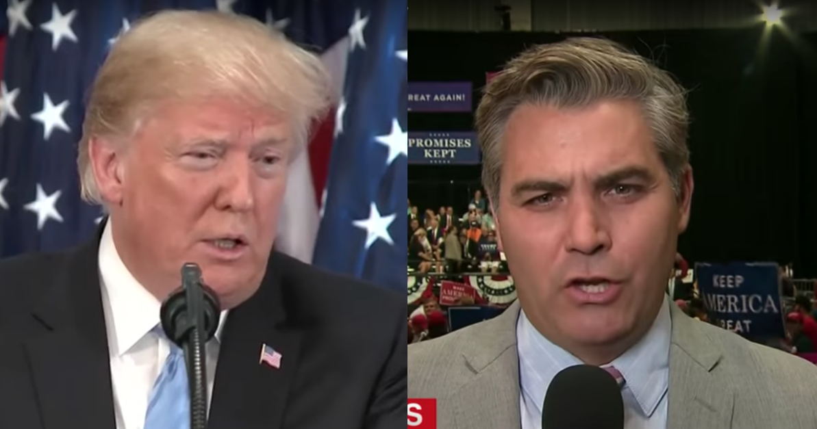 Acosta Scolds Trump and Demands He Call on Female Reporters