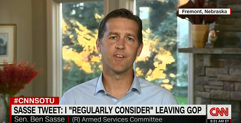 Sasse Contemplates Leaving Republican Party: Neither Party Has Long-Term Vision for the Country