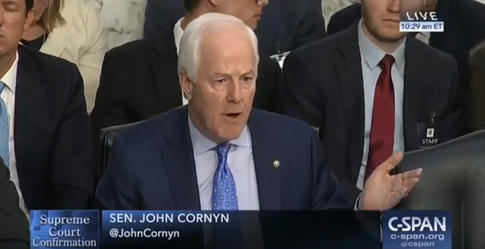 Cornyn: Kavanaugh Hearing Is First I've Seen Run 'Basically According to Mob Rule’