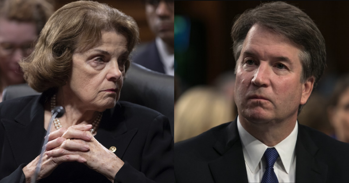 Dem Senator Feinstein 'Can't Say That Everything Is Truthful' in Accuser's Story About Kavanaugh
