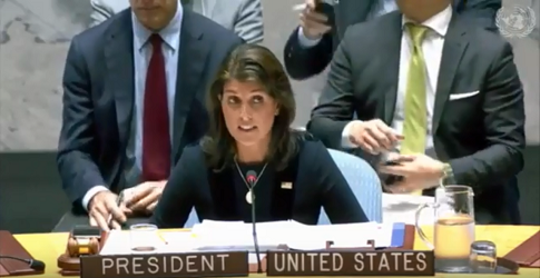 Haley Blasts Russia for Undermining Sanctions on North Korea