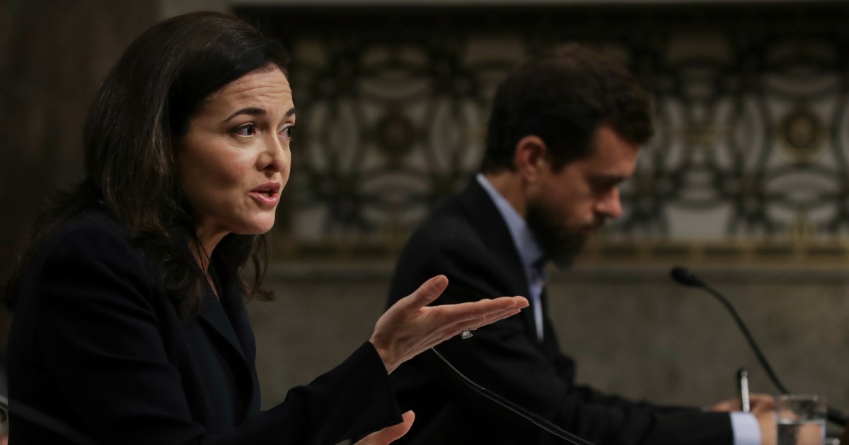 Congress Puts Facebook And Twitter In The Hot Seat At Hearing Ahead Of Midterm Elections