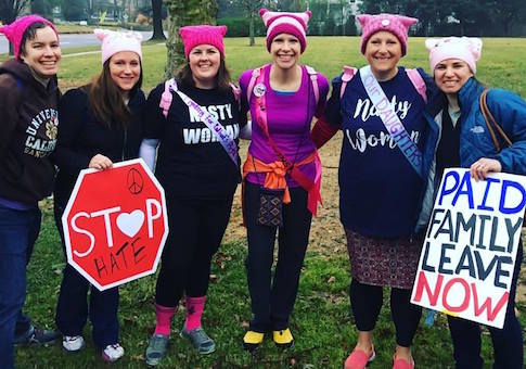 Woman Presented by NPR as 'Non-Partisan' Went to Women's March in 'Pussy Hat'