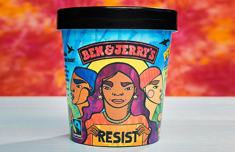 You Won't Be Able to #Resist These New Ben & Jerry's Woke Ice Cream Flavors