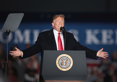 Study Finds Media Spent Half Its Midterm Talk on Trump