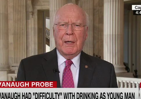 Leahy Dodges on Whether Democrats Have Evidence That Kavanaugh Has Blacked Out