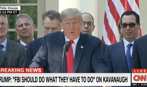 Trump: Some Democrats Questioning Kavanaugh Are 'Not Angels,' Media Is 'Loco'