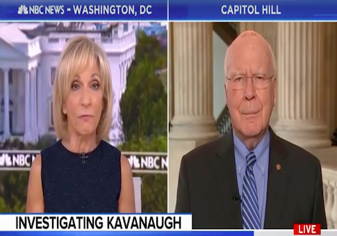MSNBC's Andrea Mitchell: Should FBI Investigate Whether Kavanaugh Was 'Rude or Showed Belligerence to Senators?'