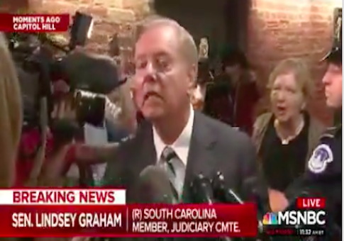 Graham on Dem Efforts to Delay Kavanaugh Confirmation: 'Why Don't We Dunk Him in Water, See if He Floats?'