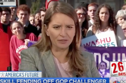 MSNBC's Katy Tur Claims McCaskill Voted for Gorsuch (She Didn't)