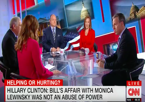 CNN Panel Criticizes Hillary Clinton for Saying Lewinsky Affair Wasn't an Abuse of Power