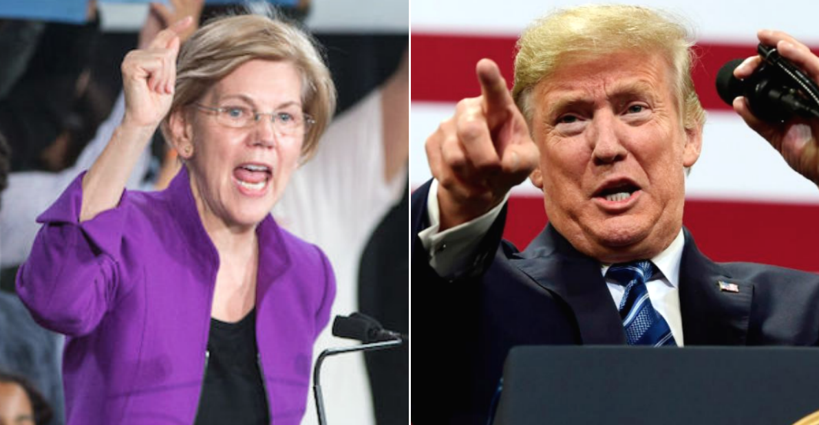 Trump Slams Warren for 'Bogus' DNA Test: She Should 'Apologize for Perpetrating This Fraud'