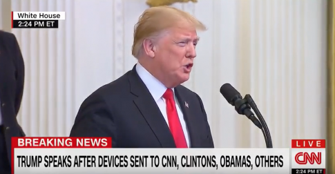 Trump: We Will Get to the Bottom of Suspicious Packages, Devices