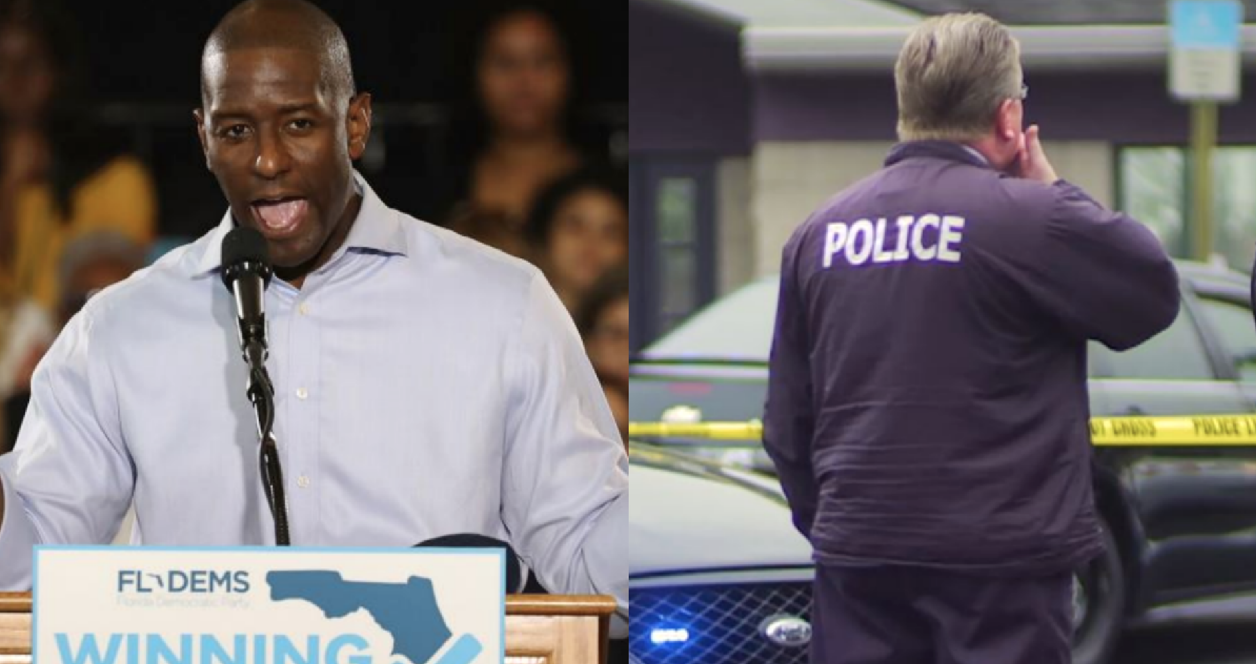 Gillum: Police Are Going 'Too Far' if They Pull Out Gun, Baton, Taser in Line of Duty