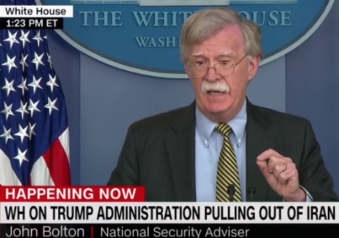 Bolton: Palestine 'Is Not a State'