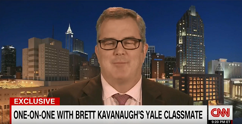 CNN Interviews Yale Classmate Who Saw Kavanaugh Throw Ice During Bar Fight