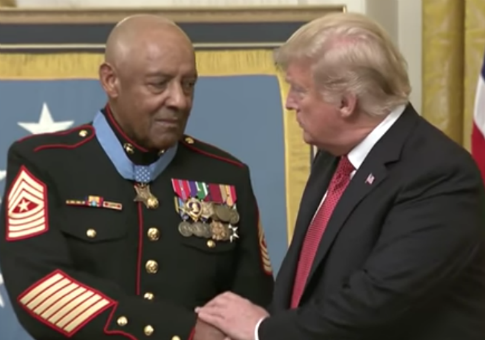 Trump Awards Medal of Honor to Vietnam Veteran John Canley