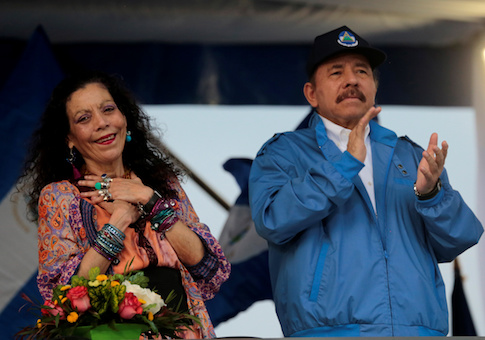 U.S. Sanctions Nicaraguan Officials, Including Ortega's Wife