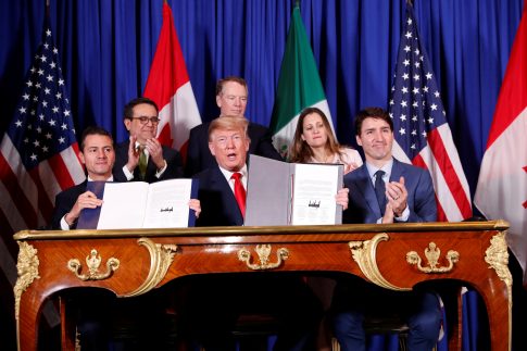 U.S., Canada, Mexico Sign Trade Deal After Last-Minute Brinkmanship