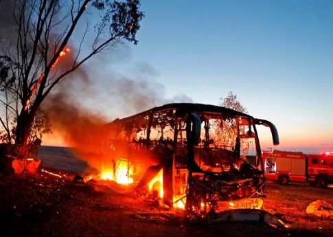 Hamas Fires 100+ Rockets Into Israel, Forces Civilians Into Shelters