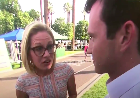 Dem Kyrsten Sinema Said She Was 'Fine' With Americans Joining the Taliban—and Won't Say She Regrets It