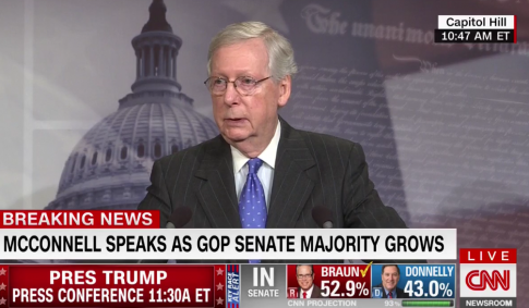 BEASTMODE: Cocaine Mitch Says Republicans Will Keep Confirming as Many Judges as Possible