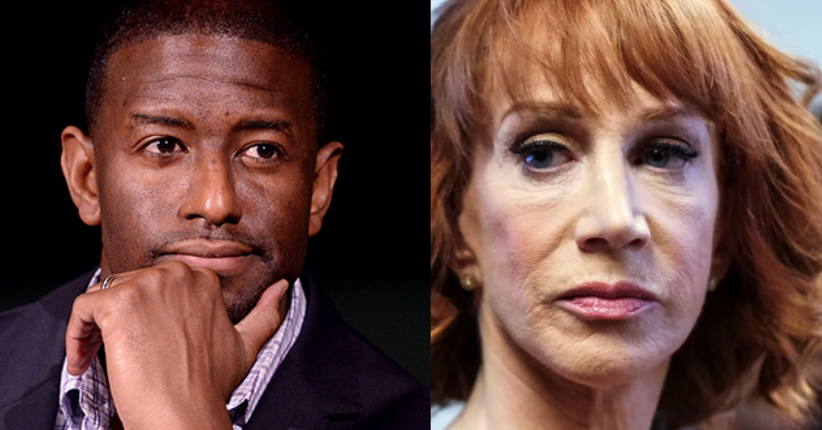 Kathy Griffin and Left-Leaning Journalists Insist Gillum Can Still Win Despite Concession