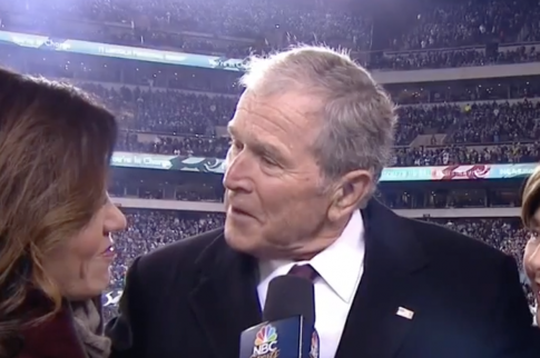 Bush: Veterans Give Americans a Reason to Be Optimistic