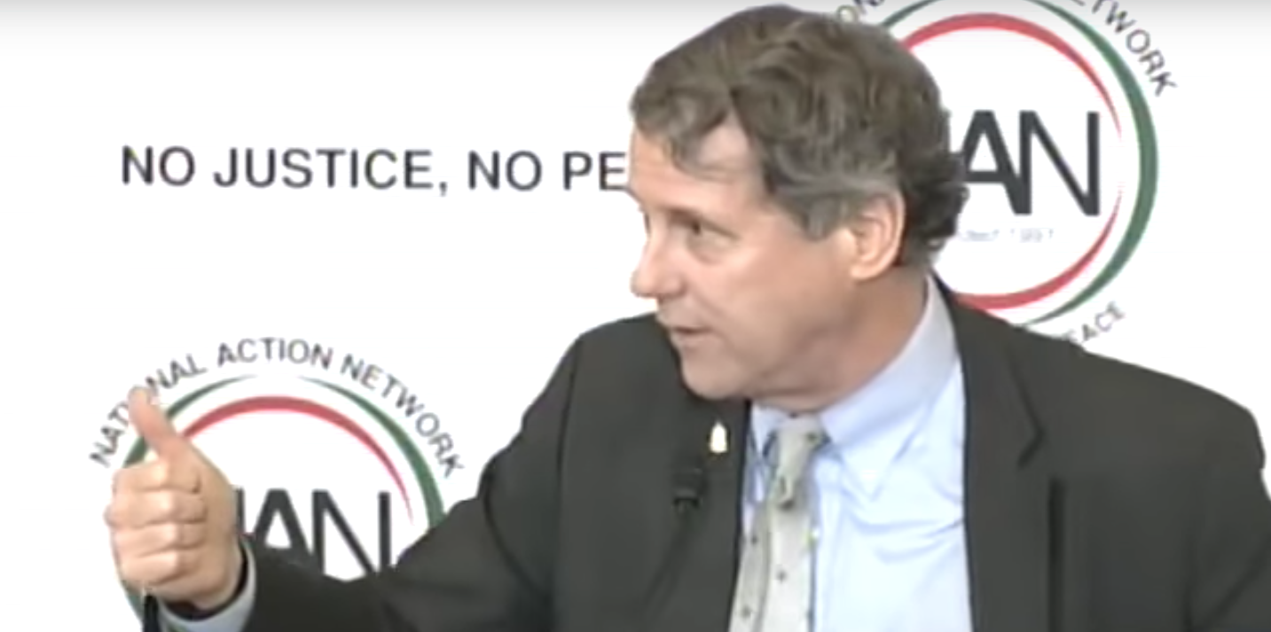 Dem Sen. Sherrod Brown Goes Off: 'If Stacey Abrams Doesn't Win in Georgia, They Stole It'