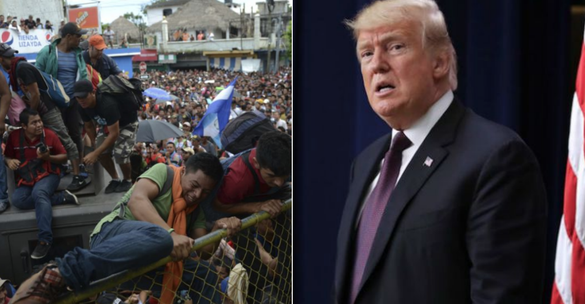 Trump Declares Caravan Migrants ‘Will Stay in Mexico’ Until Judge Approves Individual Claims