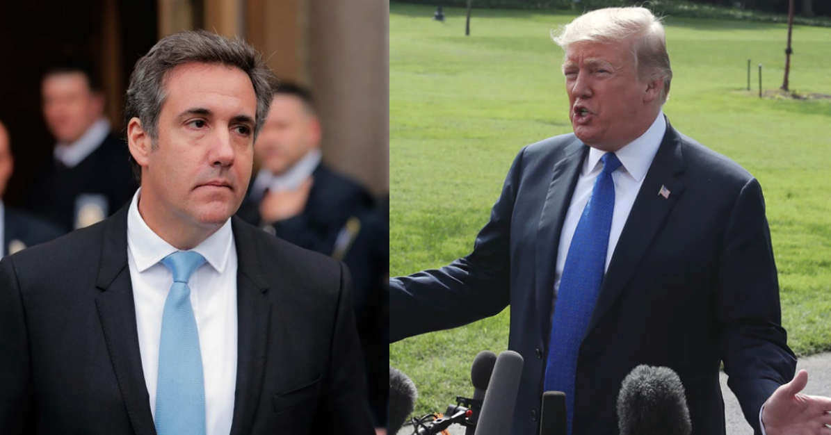 Trump on Cohen's Guilty Plea: He Is a 'Weak Person'