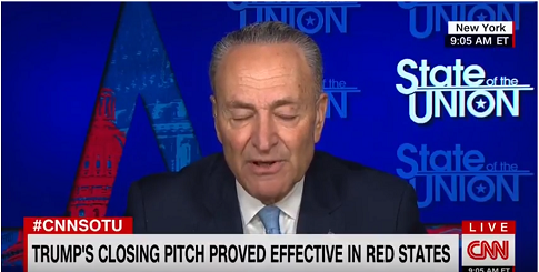 Schumer on Midterms: Kavanaugh's Confirmation 'Helped Us More Than It Hurt'