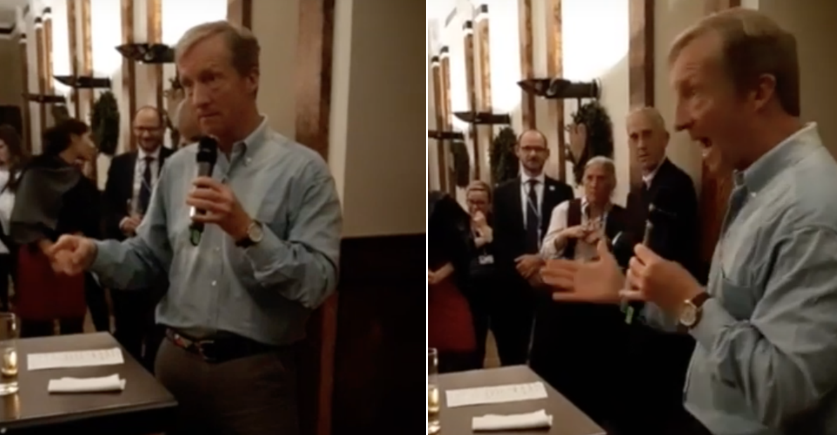 Steyer on Climate Change: 'The Time for Politeness Is Over'