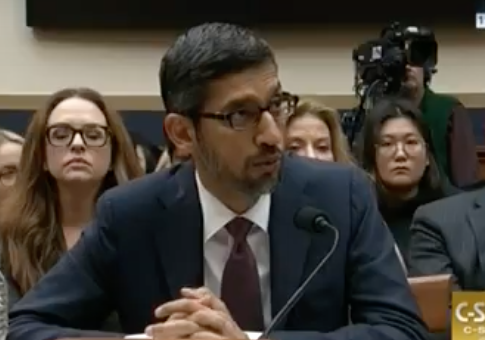 Google CEO Denies Executive’s Emails Showed Intent to Help Clinton Campaign