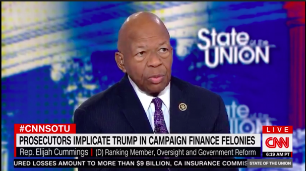 Invoking Watergate, Cummings Wants Cohen to Testify Before Congress