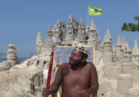 2018 Man of the Year: Brazilian Man Who Lives in a Sandcastle