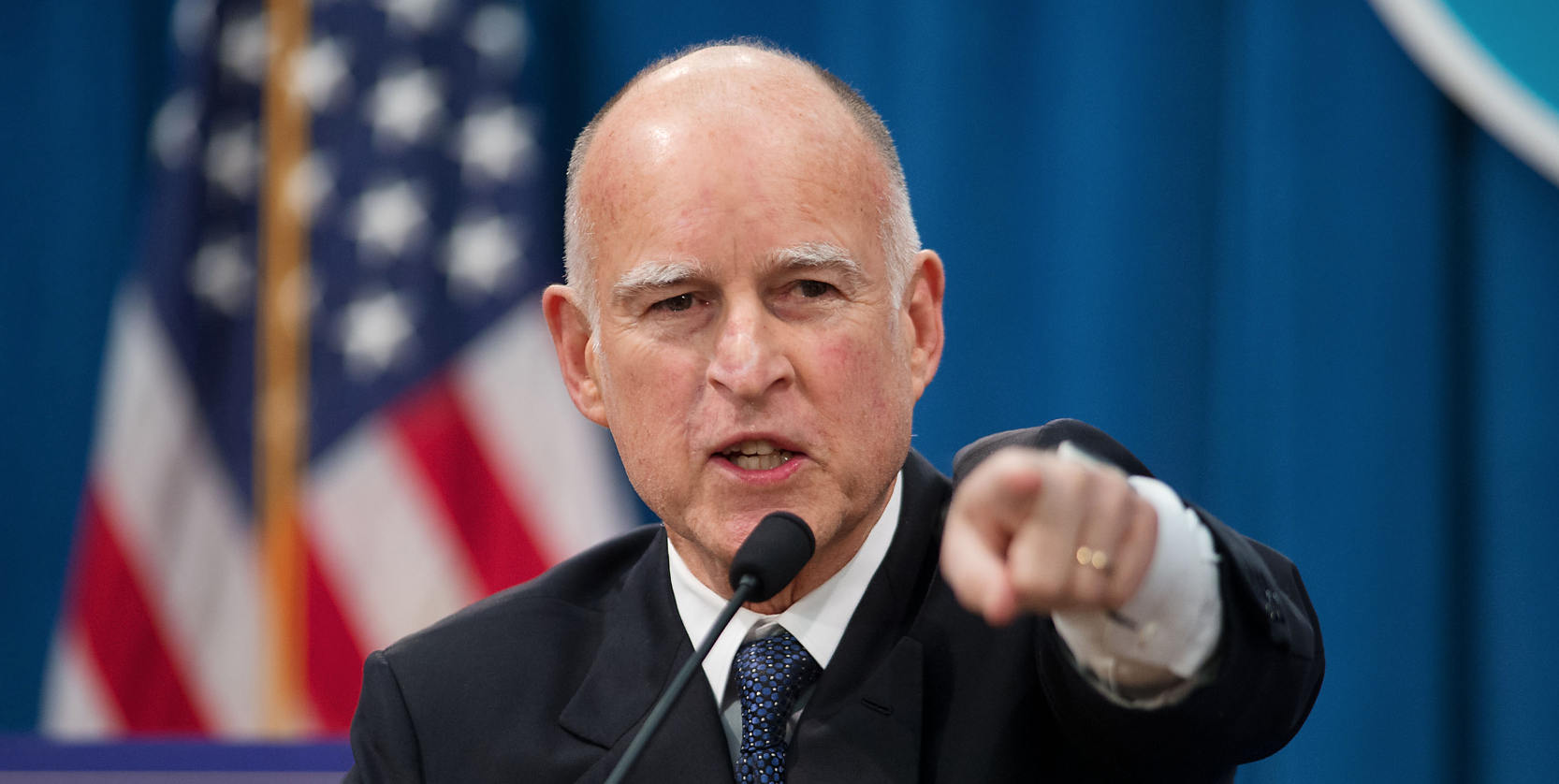 Jerry Brown Blasts ‘Rural Areas’ for Not Liking Gas Tax That Disproportionately Harms Them