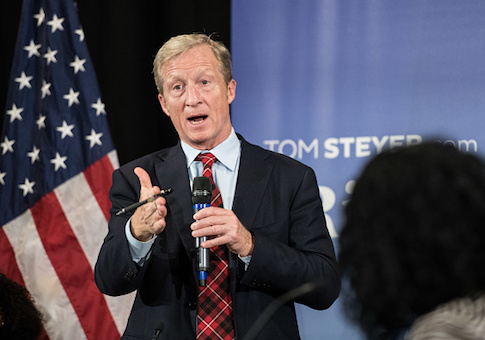 Steyer Says Republicans Have 'Determination' to Take Away 'Equal Votes'
