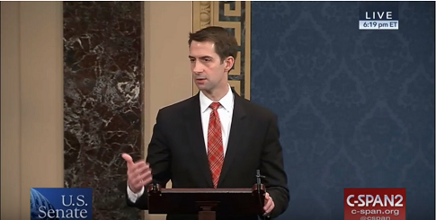 Cotton on His Crime Reform Bill Amendments: 'These Are Very Modest Amendments'