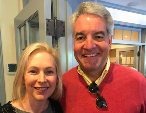 Fyre Festival's Andy King Posts Picture with Kirsten Gillibrand