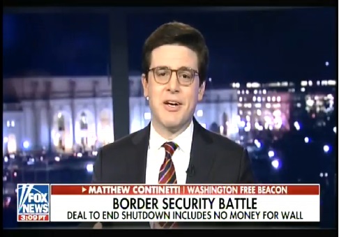 Continetti: White House Has Opportunity to Help 2020 Run by Making Deal With Dems to Get 'Some Type' of Border Wall