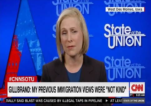 Gillibrand on Past Immigration Views: I Did Not Think About Suffering in Other People's Lives