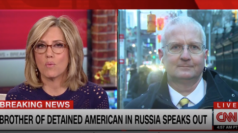 CNN Questions Brother of Detained American Why He Once Made Fun of CNN