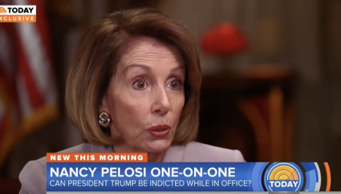 Pelosi: 'It Is Not the Law' That Sitting President Can't Be Indicted
