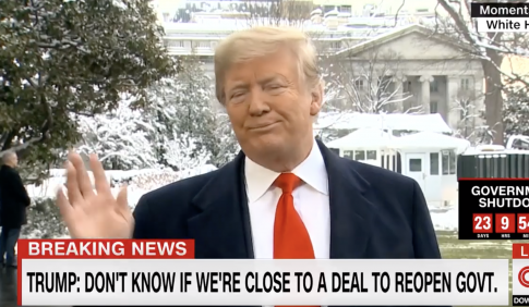 Trump Waves Off Ocasio-Cortez Question: 'Who Cares? Geez'