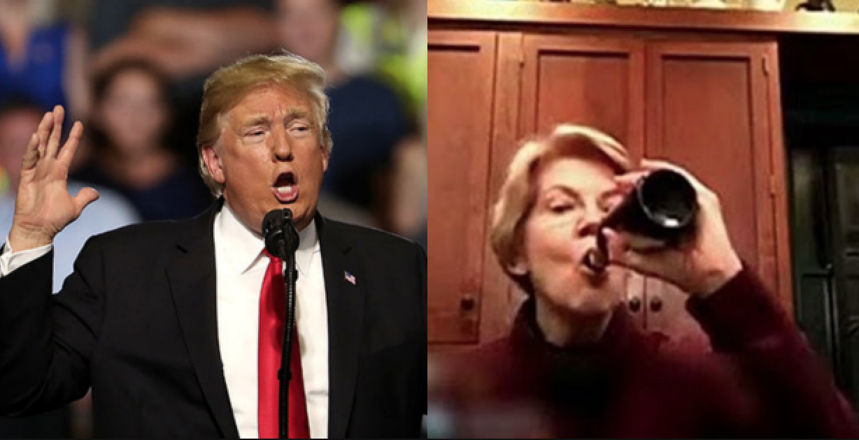 Trump Rips Warren Over 'Beer Catastrophe' Video With Jokes About American-Indian Battles