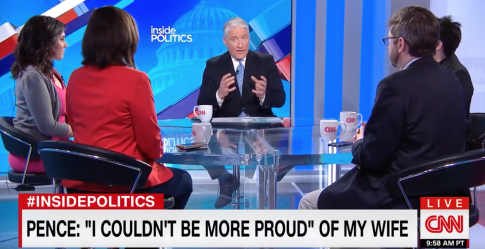 CNN Anchor Asks: Does It Matter That Taxpayers Pay for Karen Pence's Security When She Teaches at Christian School?