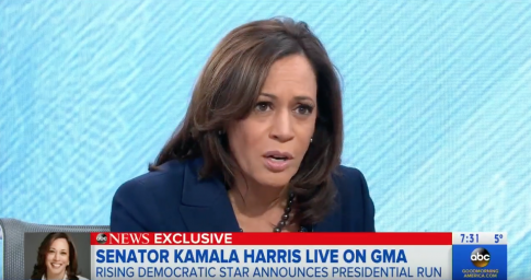 Kamala Harris Announces She Is Running for President